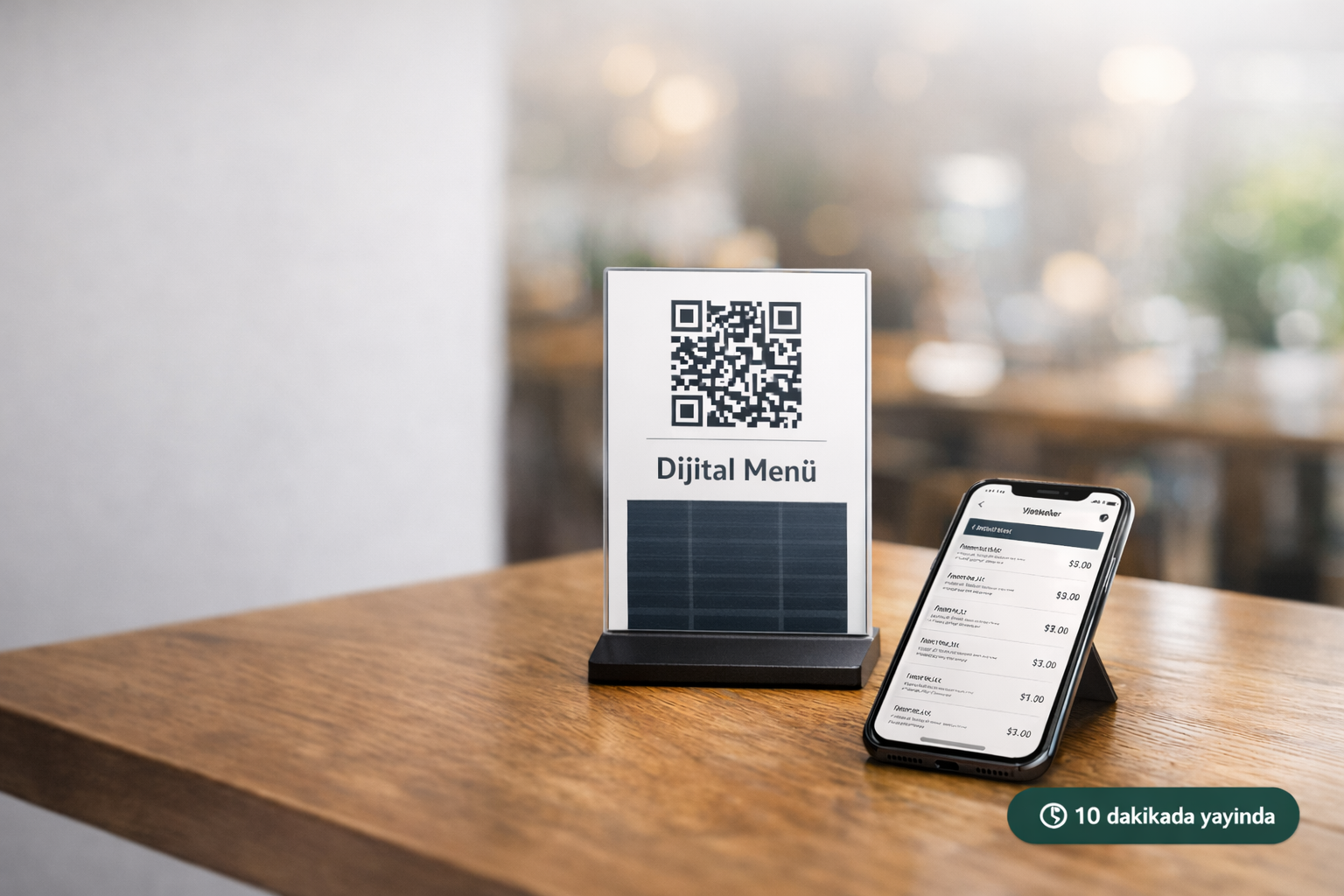 QR Menü Sistemi